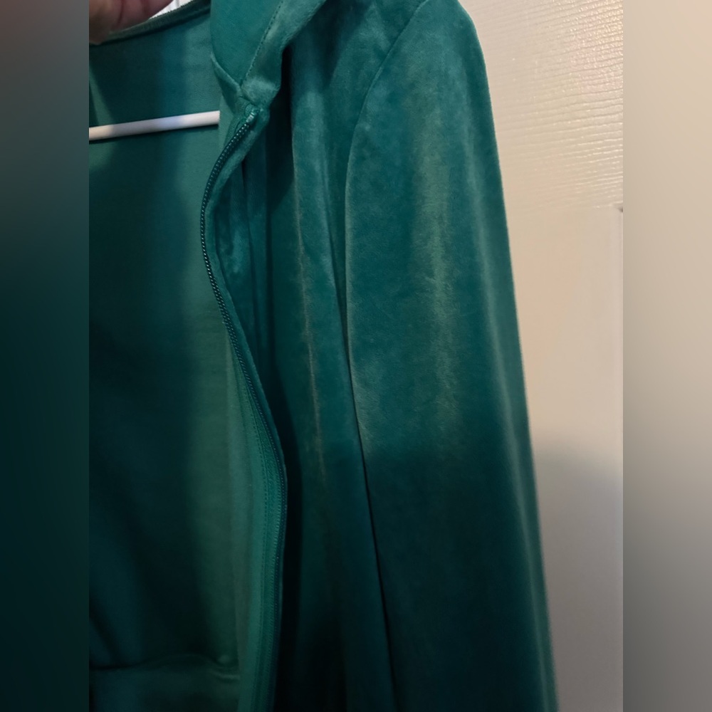 Aerie Velour Zip-Up Hoodie - Picture 2 of 5